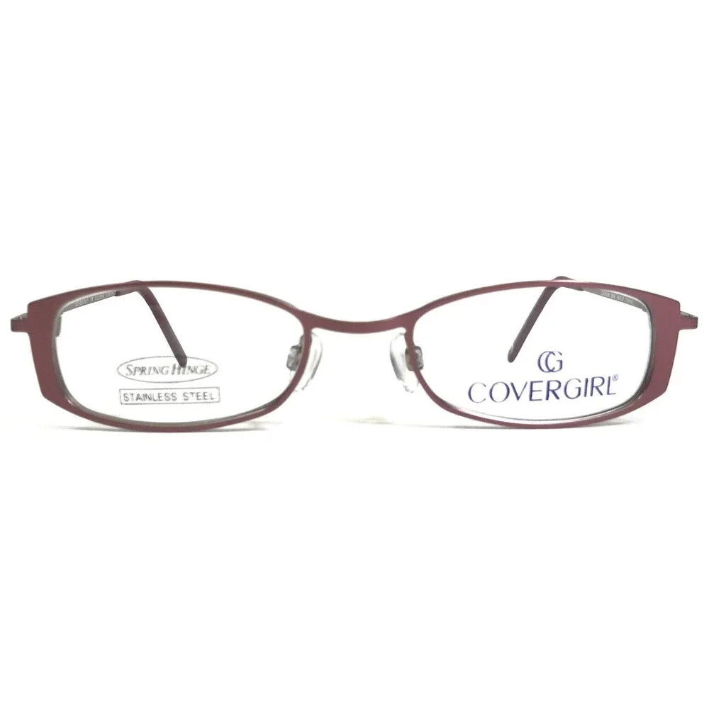 Covergirl Eyeglasses Frames CG0328 986 Gray Pink Rectangular Full Rim 46-18-130